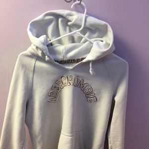 Ambercrombie and Fitch XL white sweatshirt